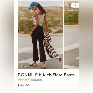 DONNI. Flare Pants - Dark Brown